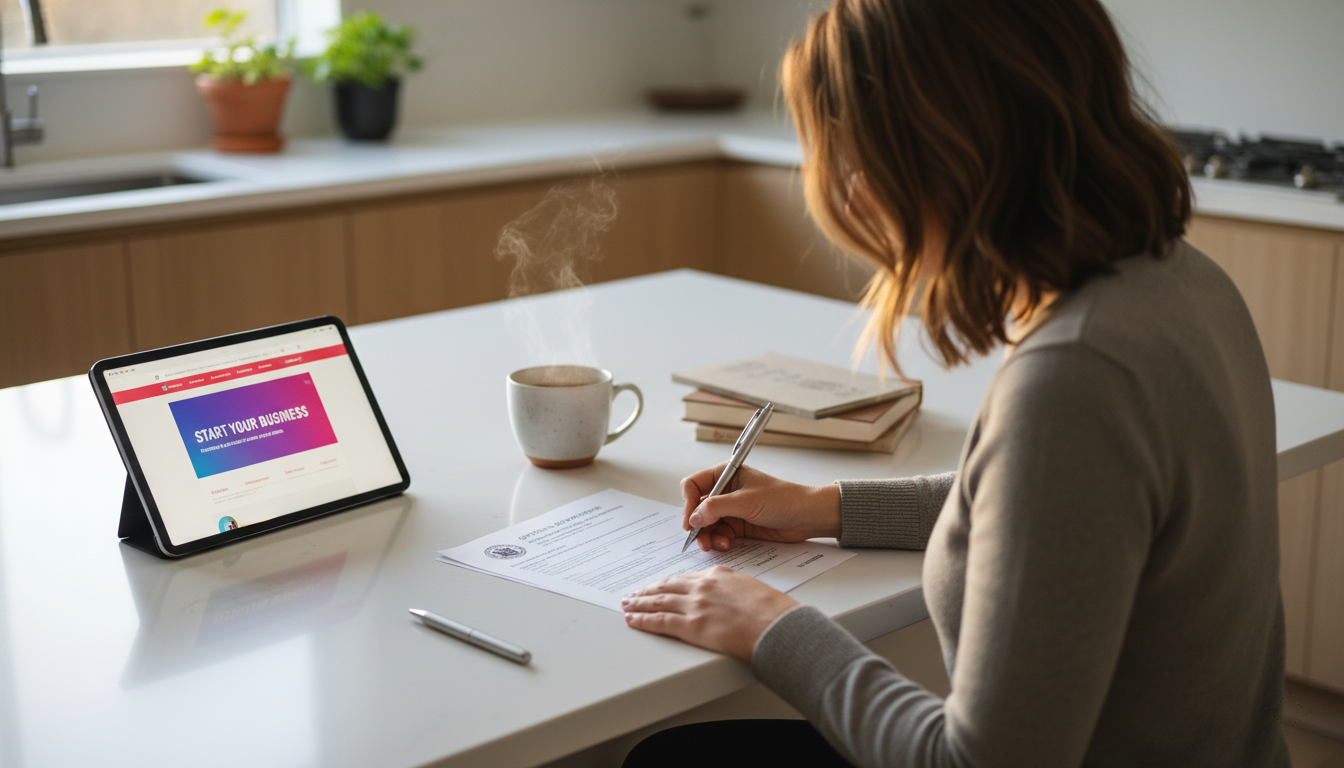 Filing state home business paperwork